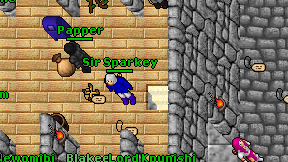 Sir Sparkey on screen