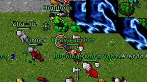 Krava archer on screen