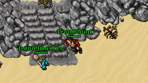 Iron Blood on screen