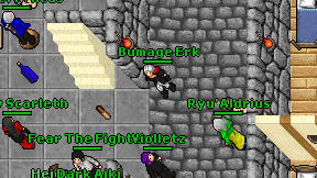 Bumage Erk on screen