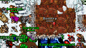 Bonery on screen
