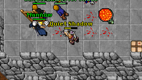 Quiet Shadow on screen