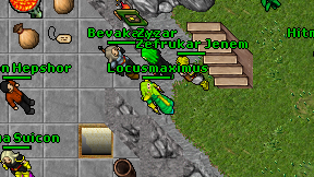 Locusmaximus on screen