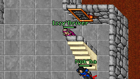 Izzy'Driver on screen