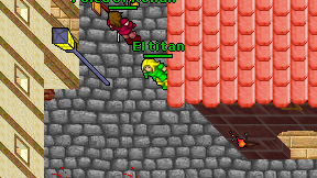 El titan on screen