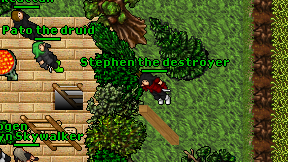 Stephen the destroyer on screen