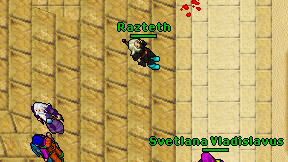 Razteth on screen