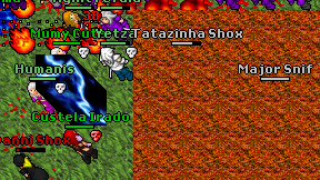 Major Snif on screen