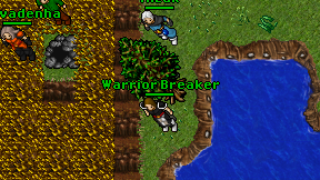 Warrior Breaker on screen
