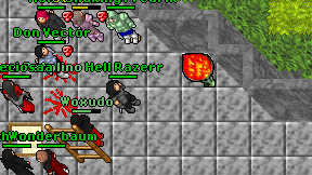 Hell Razerr on screen