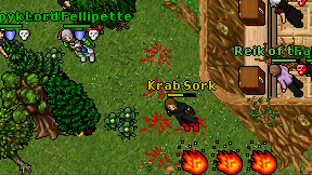 Krab Sork on screen