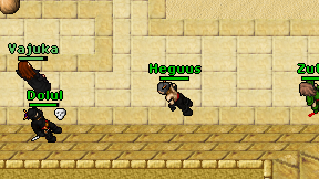 Heguus on screen