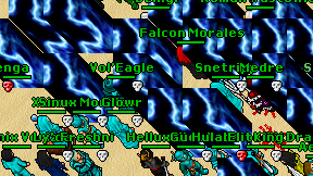 Vol'Eagle on screen