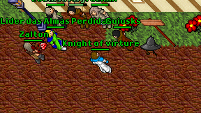 Knight of virture on screen