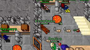 Krowtaan on screen