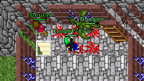 Knight-Evo on screen
