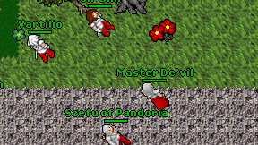 Master De'vil on screen