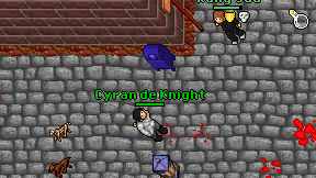 Cyran de Knight on screen