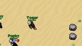 Teqer on screen