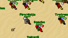 Fire Nizija on screen