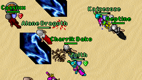 Charrik Dako on screen