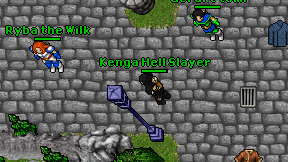 Kenga Hell Slayer on screen