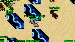 Fenix Hiushy on screen