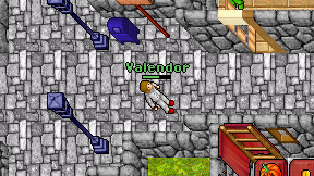 Valendor on screen