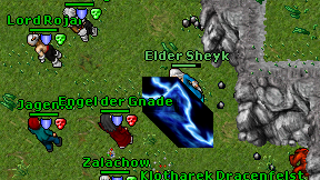 Elder Sheyk on screen