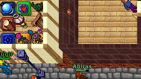 Ablias on screen