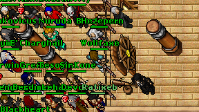 Wolifaxe on screen
