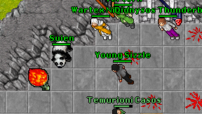 Young Sizzle on screen