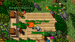 Platin Warrior on screen
