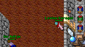 Levius Saragol on screen