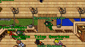 Redwing warrior on screen