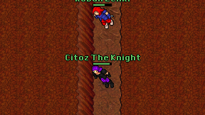 Citoz The Knight on screen