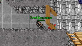 Red Kurama on screen