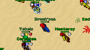 Drunk'san on screen