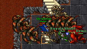 Urstrix on screen