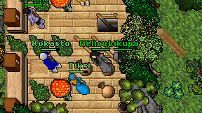 Helicuper on screen