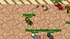 Pentrin on screen