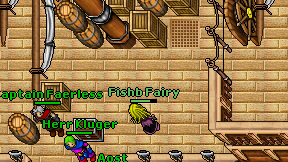Fishb Fairy on screen