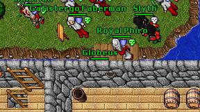 Globeus on screen