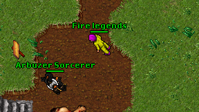 Fire legends on screen
