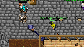 Cyclope Senior on screen