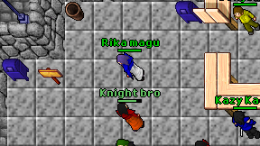 Knight bro on screen