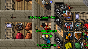 Defragmenterr on screen