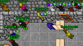 Shakey on screen