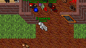 Caxern on screen