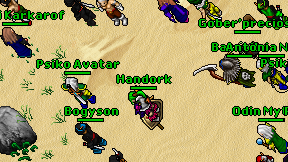 Handork on screen